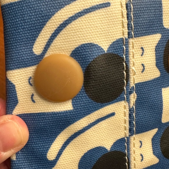 Oral Kiely Cat Oilcloth Purse - Picture 8 of 12